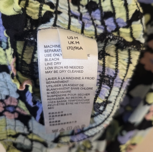 Free People Arianna Printed Cropped Top Size Medium - Picture 6 of 6